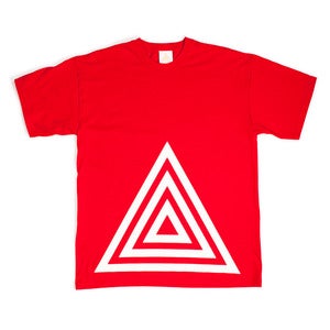 Image of TRIANGLE RED T-SHIRT - LTD EDITION