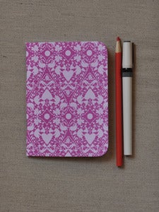 Image of Small Pink Doily Notebook