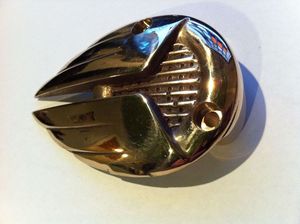 Image of Athena Carburetor Guard (brass) CV, EFI, SUPER E/G