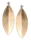 Image of Kara Ackerman <i> Elizabeth <i/> Diamond Leaf Earrings  