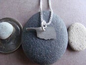 Image of Tiny Oklahoma State Necklace