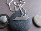 Image of Tiny Kentucky State Necklace