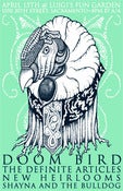 Image of "Doom Bird" screen printed poster