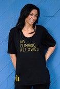 Image of No Climbing Allowed Oversized Tee
