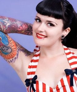 Image of Nautical Stripes and Bows