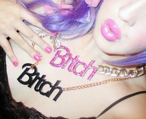 Image of Bitch Necklace