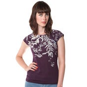 Image of Purple Vine Bamboo T