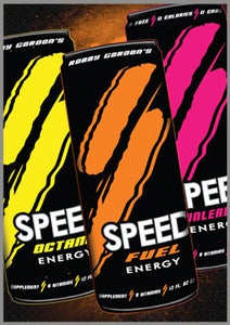 SPEED Energy Pole Signs