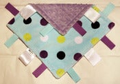 Image of Teal & Violet Dots
