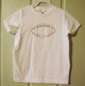 Image of White Football Children's Tee