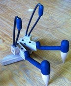 Image of Ukulele Stand - Wood & Tubular Metal Design