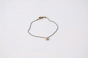 Image of brass triangle bracelet