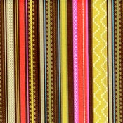 Erin Stripe Dark hand-made cushion