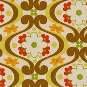 Linen Blossoms hand-made cushion