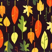 Nutmeg Leaves hand-made cushion