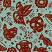 Mexican Skulls cushion