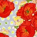 Poppy cushion