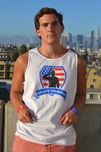 Image of The Patriot White Tank Top