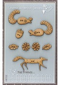Image of Fall friends Button Pack