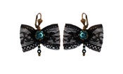 Image of CHRISTIAN Boucles d'oreilles dentelle / Lace earrings