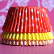 Image of Orange Cupcake Set