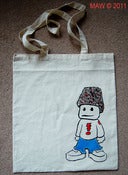 Image of Rocket - Stencilled Canvas Bag