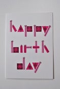 Image of Happy Bday - Pink
