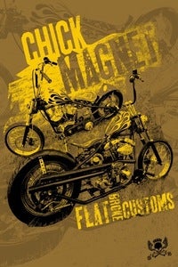 Image of Chick Magnet Garage Sign