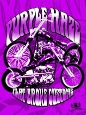 Image of Purple Haze Poster