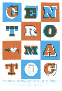 Image of Centro-matic: New Years Eve Poster - LIMITED EDITION
