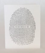 Image of Remember Me card