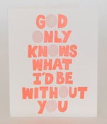 Image of God Only Knows card