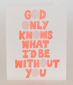 Image of God Only Knows card