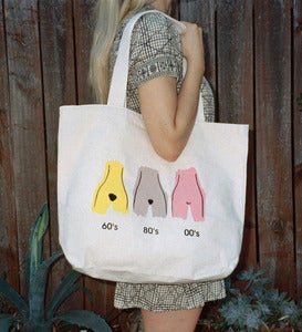 Image of Evolution of the Muff Tote Bag