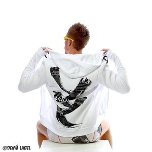 Image of Demu Stripes Hooded Sweat