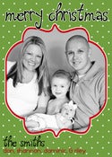 Image of A Dotty Christmas Holiday Card