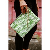 Image of spring cleaning ::hunter clutch: organic, hand-printed