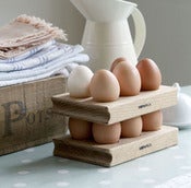 Image of Solid Oak Egg Rack