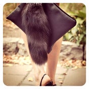 Image of Grey Mushroom Pouch 