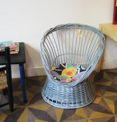 Image of FAUTEUIL ENFANT EN ROTIN REF.093