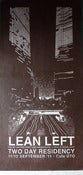Image of LEAN LEFT - Cafe OTO Residency Print