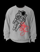 Image of STAY FLY SWEATER (GREY)