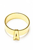 Image of 47 DEGREE BANGLE - GOLD (A-Z)