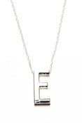 Image of DAL NECKLACE SILVER/SILVER (A-Z)