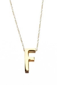 Image of DAL NECKLACE GOLD/GOLD (A-Z)