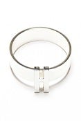 Image of 47 DEGREE BANGLE - SILVER (A-Z)