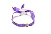 Image of PEDRO BRACELET - PURPLE (CROSS/SKULL)