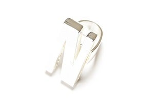 Image of 47 DEGREE RING - SILVER (A-Z)