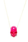 Image of DANTE NECKLACE - PINK (GOLD/SILVER)