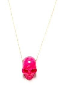 Image of DANTE NECKLACE - PINK (GOLD/SILVER)